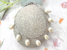 Load image into Gallery viewer, 10 Breaths Chain &amp; Dangle Stone Bracelet, Mindfulness Jewellery for stress and anxi3ty
