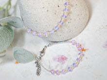 Load image into Gallery viewer, .  Pink Jellyfish Opalite 10 Breaths Bracelet, Limited Edition Breathe Bracelet, Gift for her
