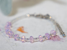 Load image into Gallery viewer, .  Pink Jellyfish Opalite 10 Breaths Bracelet, Limited Edition Breathe Bracelet, Gift for her
