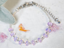 Load image into Gallery viewer, .  Pink Jellyfish Opalite 10 Breaths Bracelet, Limited Edition Breathe Bracelet, Gift for her
