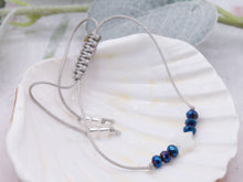 Load image into Gallery viewer, Mother Of Pearl, Little Star shining bright, You Are a Star, Keep on Shining, don't let anyone dull your sparkle, Loss, Grief, Mental Health, Love Bracelet
