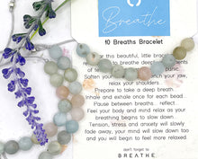 Load image into Gallery viewer, Morganite Semi Precious Stone Anxiety Calming Bracelet, Gentle, Calming, beautifull pastel colour bracelet

