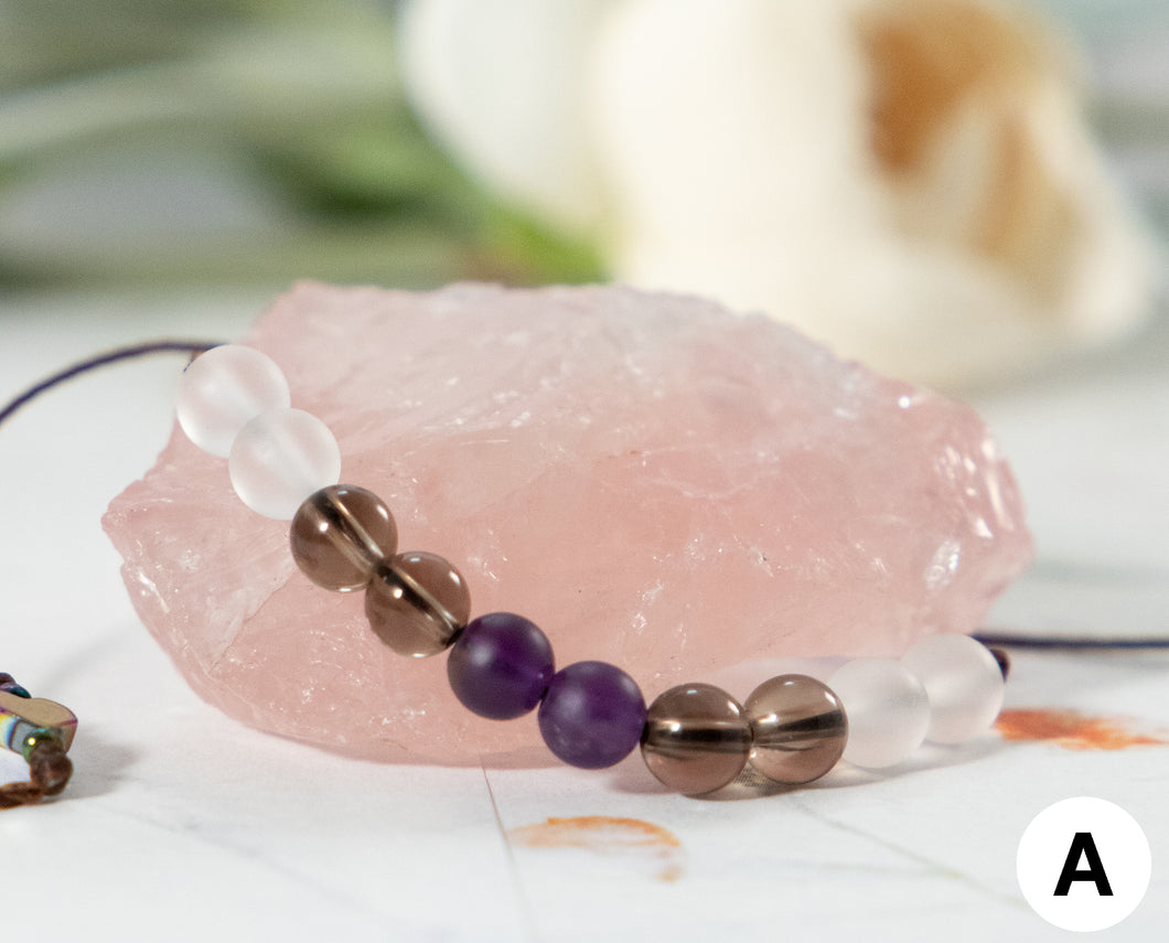 Cancer Support Bracelet, Breathe Bracelet for Helping to install calm and mindful breathing