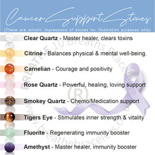 Load image into Gallery viewer, Cancer Support Bracelet, Breathe Bracelet for Helping to install calm and mindful breathing
