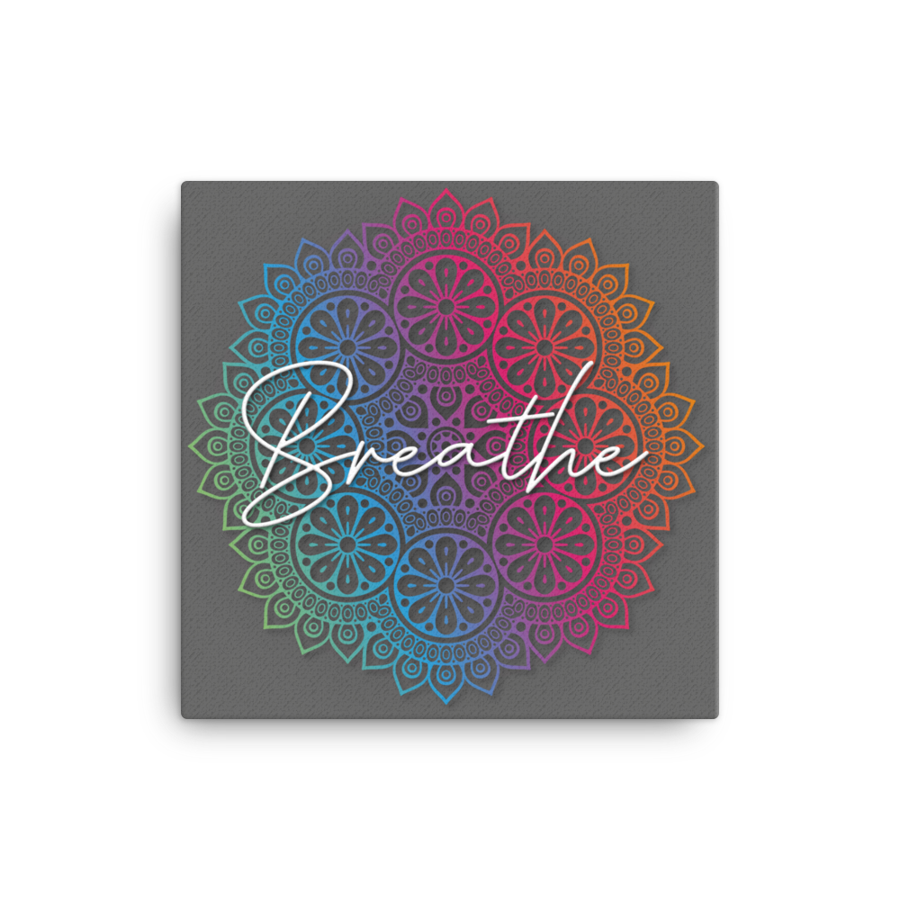 The BREATHE Mandala Canvas