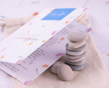 Load image into Gallery viewer, BREATHE Affirmation Pebbles for simple Meditation and Breathing practice to calm stress and anxiety
