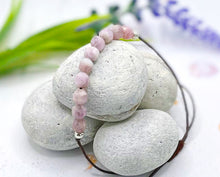 Load image into Gallery viewer, Kunzite Sermi Precious Stone Bracelet - 10 little stones for breath counting
